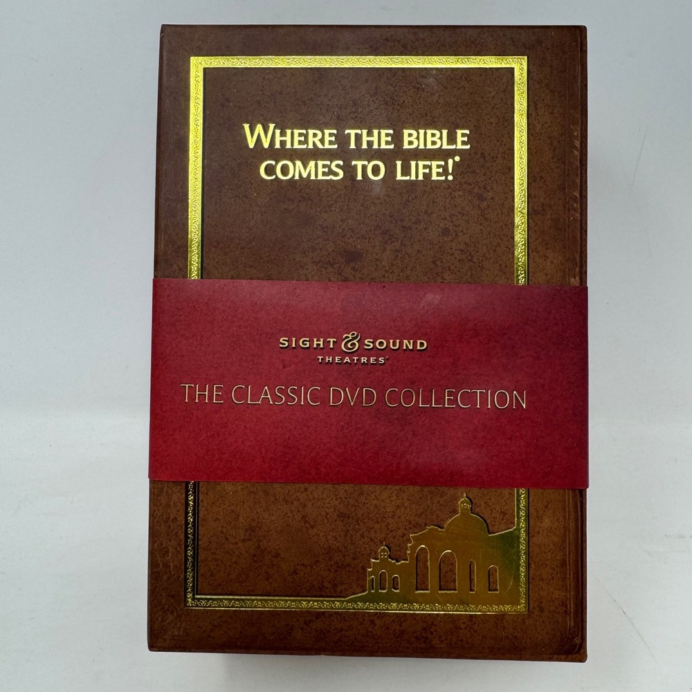 Sight & Sound Theatres Where Bible Comes to Life Collection 5 DVDs New Sealed